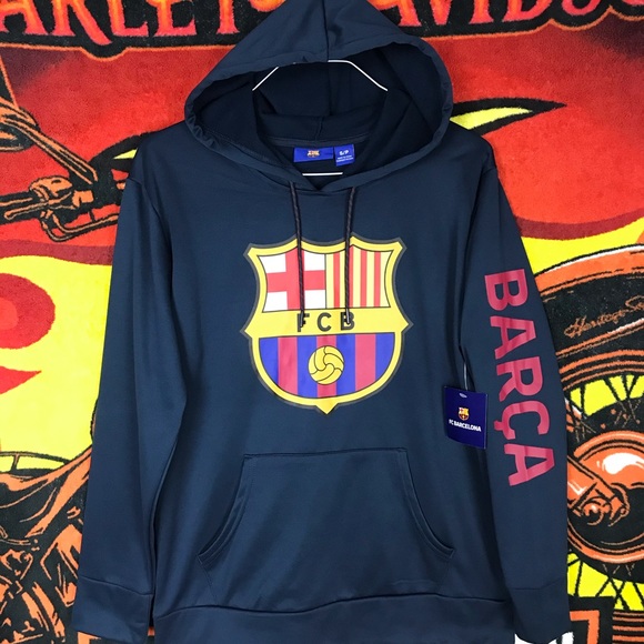 FC Barcelona Shirts | FC Barcelona Hoodie Sweatshirt Sweater Soccer | Color: Blue/Purple | Size: M | Fluniquesupply's Closet